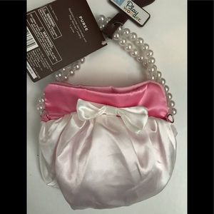 👛🌸PLAY WONDER Flower Wand & Satin Purse NWT